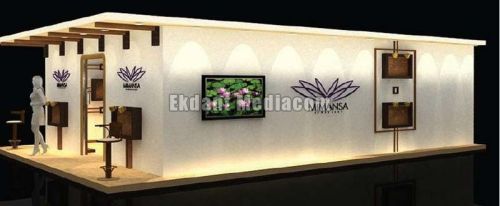 3D Exhibition Stall Designing
