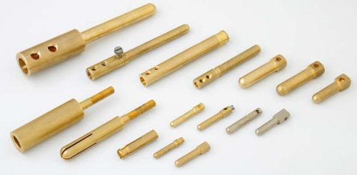 Polished Brass Electrical Pins