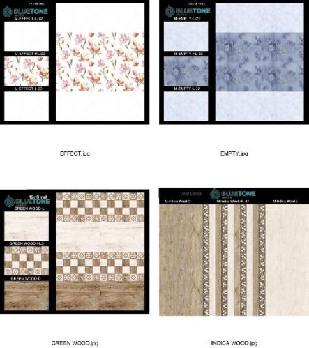 12x18 Inch Kitchen Matt Digital Wall Tiles