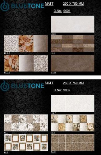 250x375 Mm Matt Digital Wall Tiles
