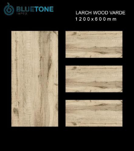 600X1200 MM Glazed Vitrified Tiles Wood Finish