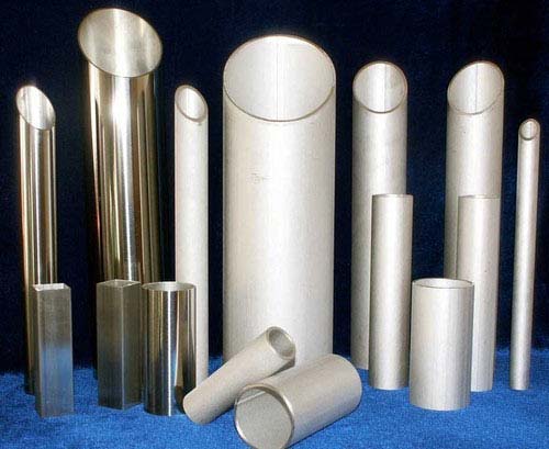 Stainless steel pipes, Packaging Type : Silver