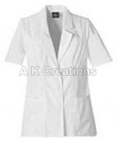 Plain Half Sleeves Operation Coat, Size : M, XL