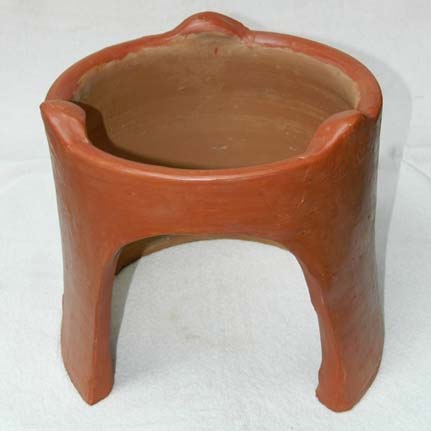 Brown Terracotta Chulha