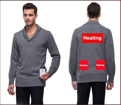 Sweaters For Men With Battery Heating System Electric Heating Clothing Warm