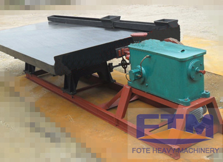 Small Gravity Concentration Copper Separation Shaking Table