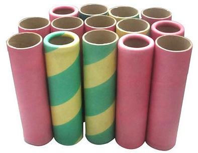 Plain Coloured Paper Tubes, Shape : Round