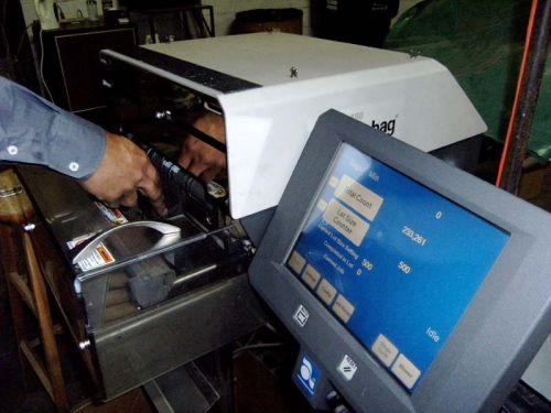 Automatic Bar Coding and Packaging Machine