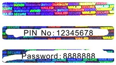 Holographic Scratch Labels