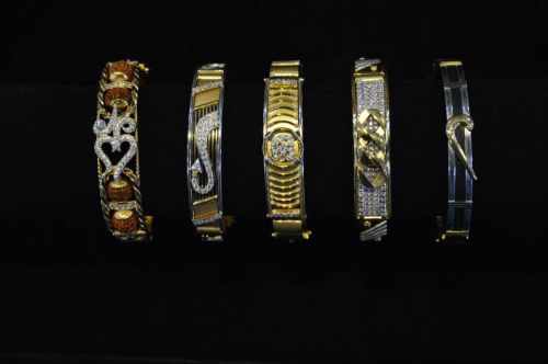 Diamond Studded Gold Jewelry