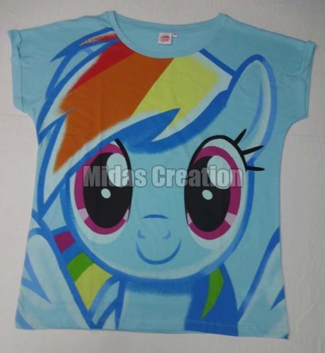 Mc-8888 100% Cotton Ladies T-shirt, Feature : Light Weight