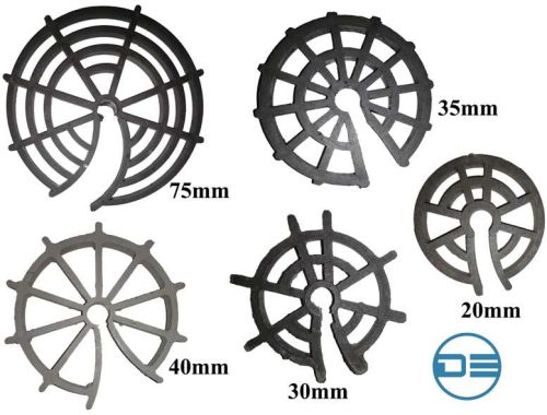 PVC Cover Blocks For RCC Column, Size : 75mm