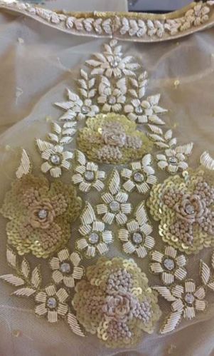 Hand Embroidered Fabric