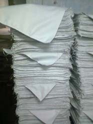 Plain Nonwoven Geo Bags, Color : White