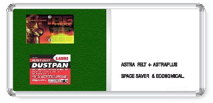 Aluminium Plastic Combination Board, For College, Office, School, Feature : Durable, Fine Finished