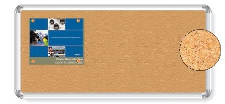Rectangular Aluminium Cork Board, For College, Office, School, Feature : Crack Proof, Fine Finished