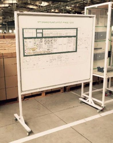 Rectangle Polished Stainless Steel Display Stand, For School, Trade Fair, Width : 1ft, 2ft