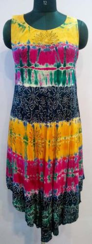 Ladies Tie Dye Dress