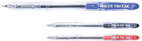 Black Tik Tak Retractable Ball Pen, For Writing, Length : 4-6inch