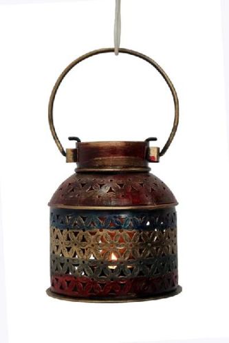 Iron Jali Tea Light Holder