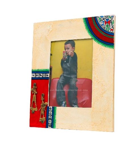 Dhokra Work Photo Frame