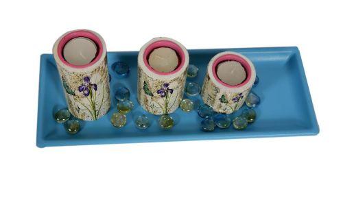 Pink TeaLight Candle Holders