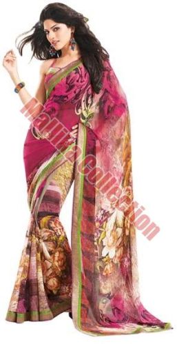 Cotton Printed Sarees, For Anti-Wrinkle, Comfortable, Easily Washable, Technics : Attractive Pattern