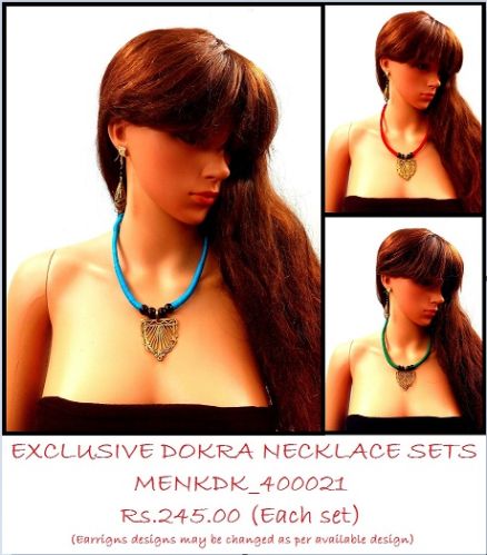 Dokra Tribal Necklace Sets