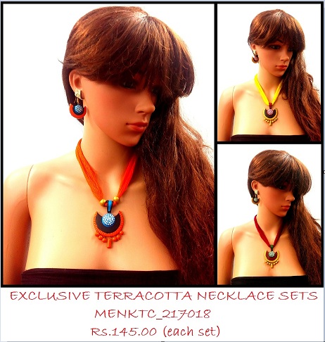 Light Weight Terracotta Necklace Sets For This SUMMER