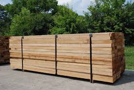 White Oak and Spruce Logs and Lumber