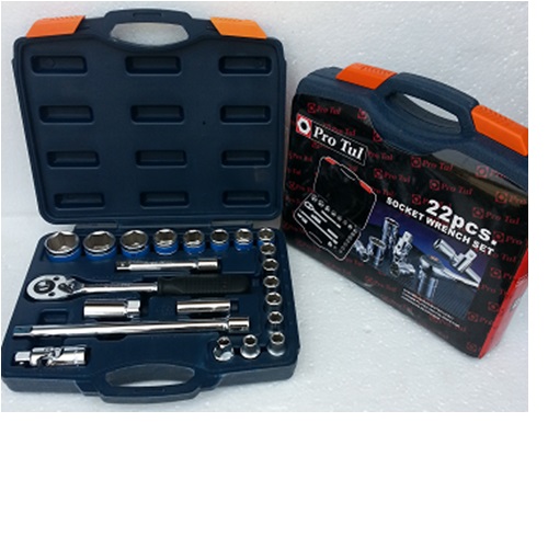 PROTUL 1/2 SOCKET WRENCH SET 22PCS