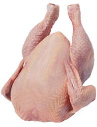 Frozen whole halal chicken