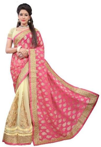 Half and Half Sarees