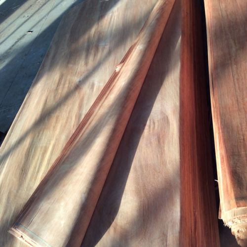 Natural Rotary Cut Gurjan Face Veneer 8*4 / 7*4 /7*3