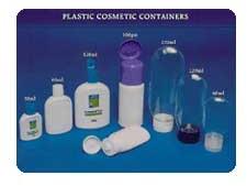 Plain HDPE Plastic Cosmetic Container