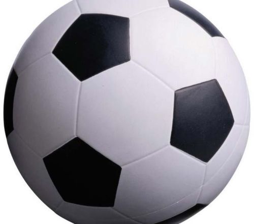 PU Football, Color : White, Black