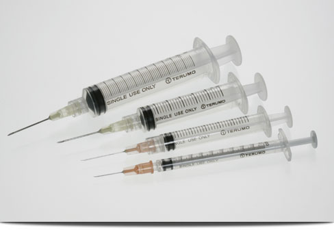 Syringe With Needles