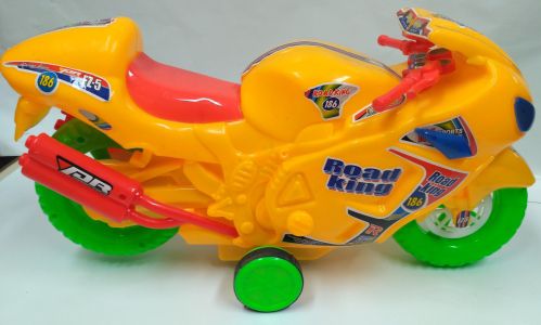 Plastic Road King Bike Toy, For Playing, Style : Fancy