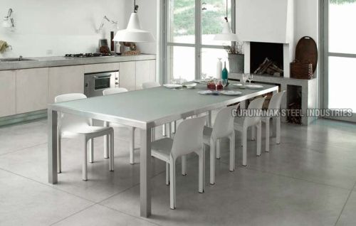 Steel Dining Table Set