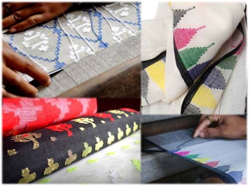 Checked Jamdani, Technics : Attractive Pattern