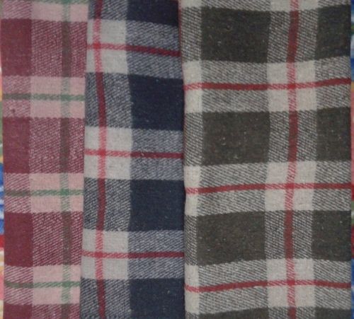 Ends Finished Checked 2Kg Wool Gemini Blanket, For Single Bed, Certification : Government Certified