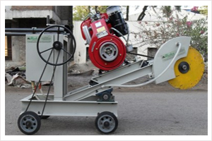 Curb Cutting Machine