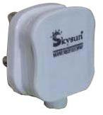 Metal 3 Pin Electric Plug, For Electricity Use, Pattern : Plain