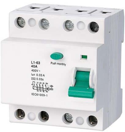 Ceramic Residual Current Circuit Breaker, Puncture Voltage : 100-200V