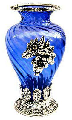 Silver Plated Flower Vase