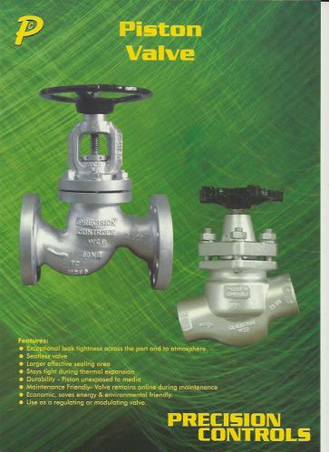 Piston Valves