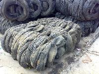 Rubber Tyre Scrap, Colors : Black for Recycling, Repurposing