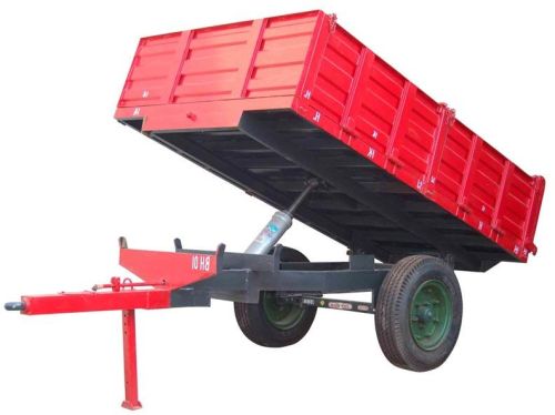 Steel Tractor Trolley, Packaging Type : Red