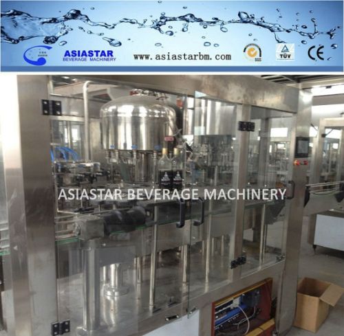 3-in-1 Automatic Beer/mineral Water/beverage/wine Filling Machine