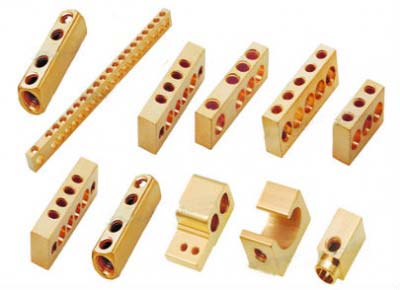 Brass Neutral Links, Shape : Square